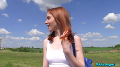 Redly in Redhead Student Fucked on a Hill - PublicAgent